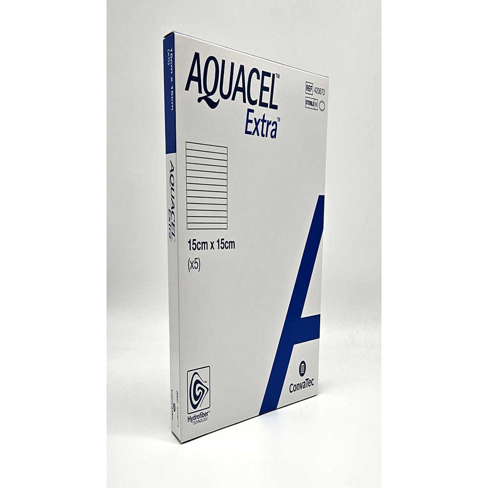 AQUACEL Extra 15x15 cm Verband - 5St