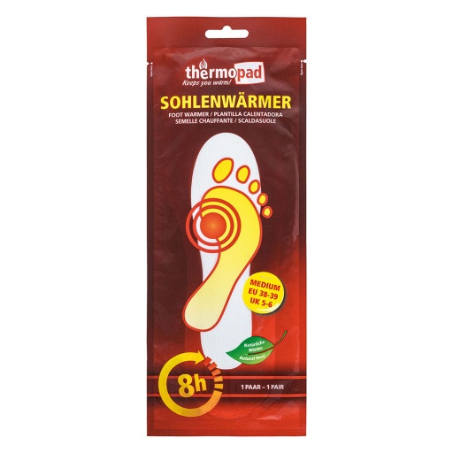 THERMOPAD Sohlenwärmer M Gr.38-39