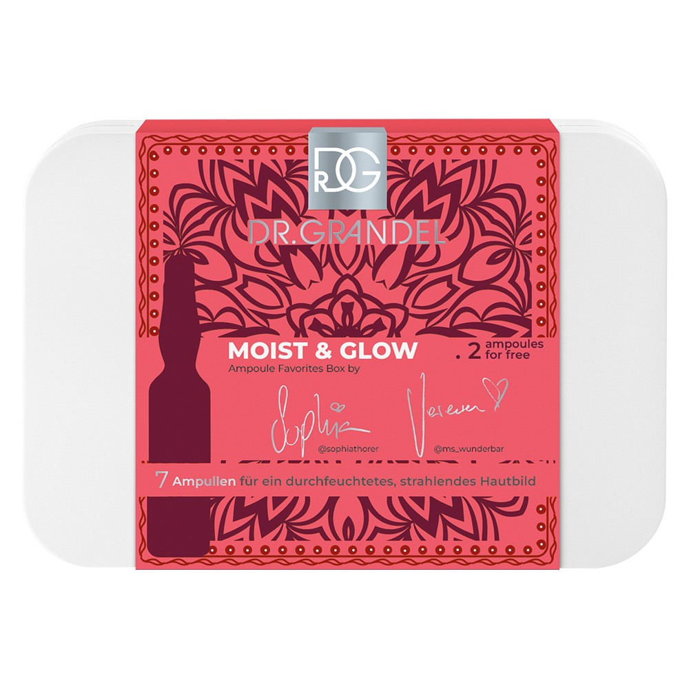 GRANDEL AS Favorites Box Moist & Glow Ampoule - 7X3ml