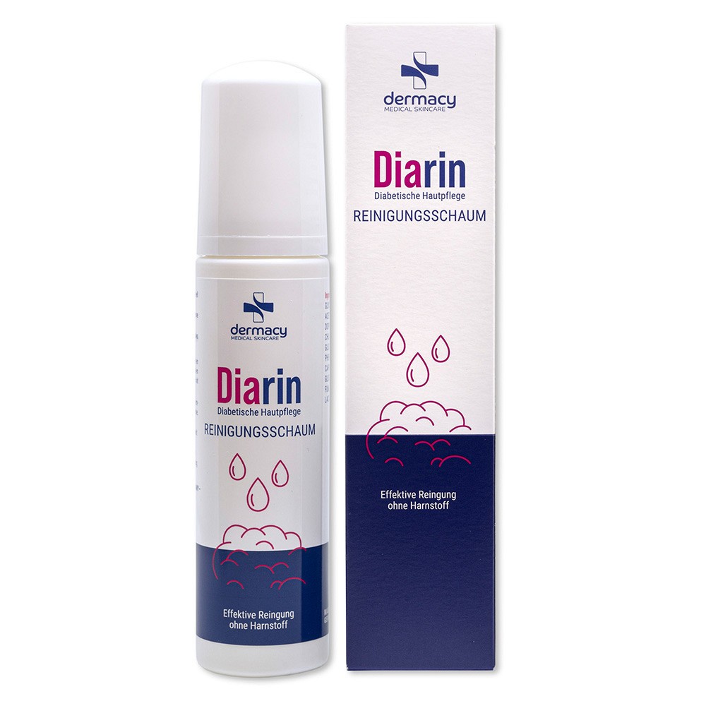 DIARIN Reinigungsschaum - 80ml - Pflegeprodukte für Diabetiker
