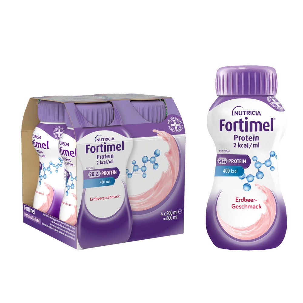 FORTIMEL Protein 2 kcal Erdbeergeschm.Trinknahrung
