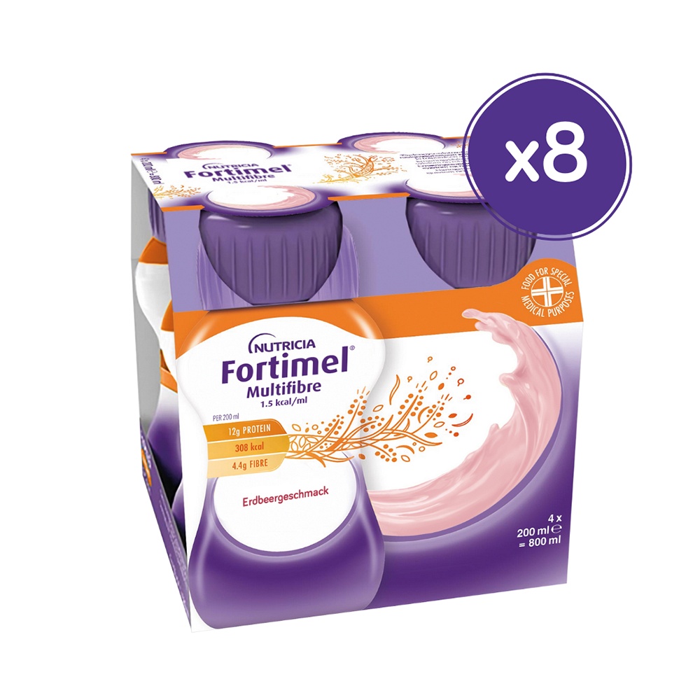 FORTIMEL Multifibre 1.5 kcal Erdbeergeschmack