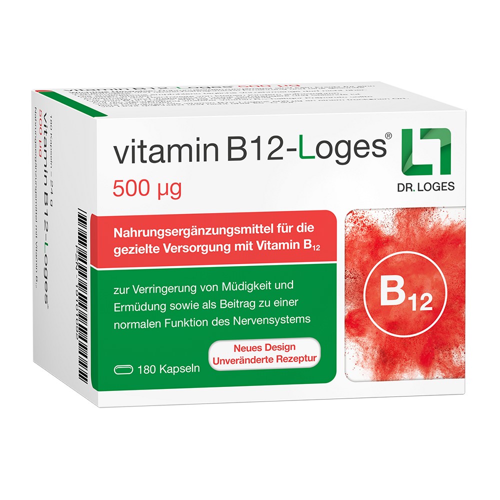 VITAMIN B12-LOGES 500 µg Kapseln