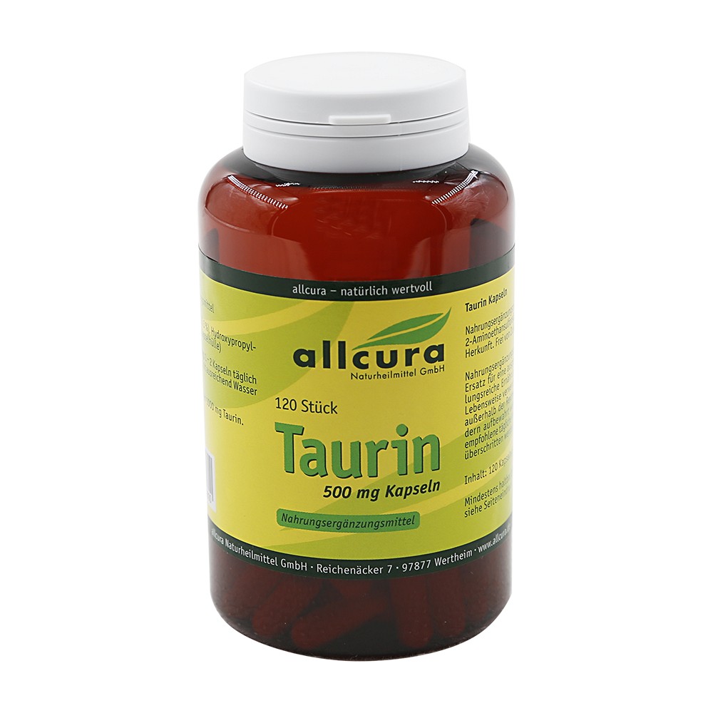 TAURIN 500 mg Kapseln