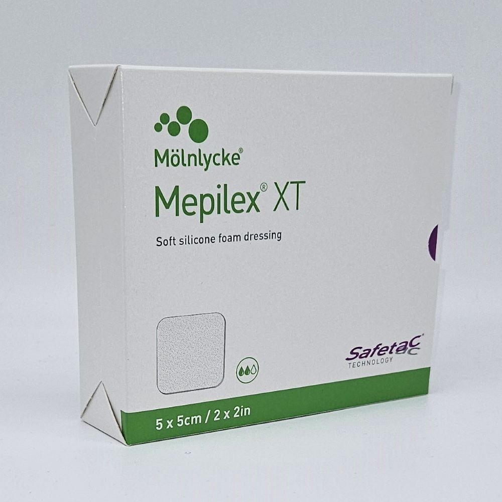 MEPILEX XT 5x5 cm Schaumverband