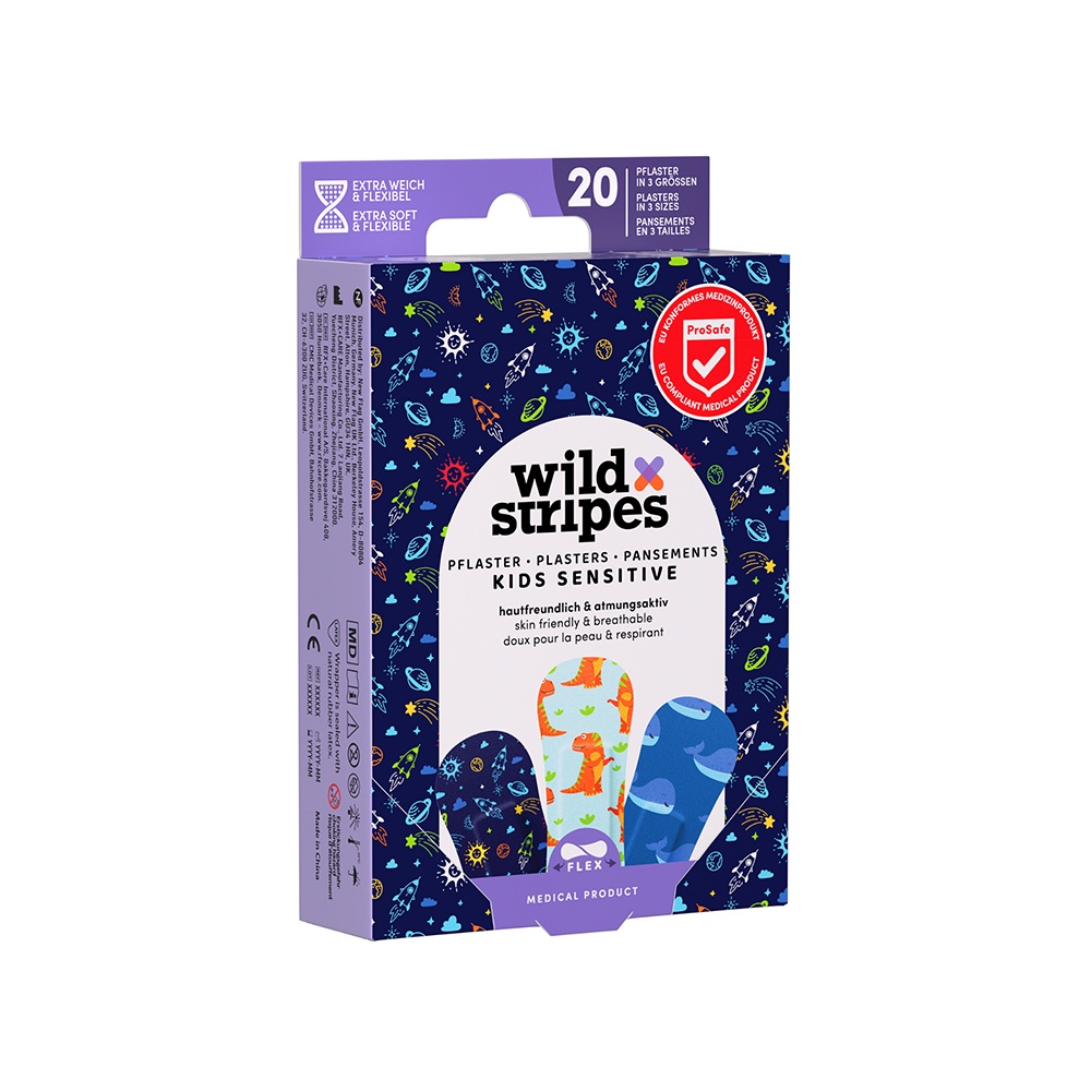 WILD STRIPES Pflaster Kids sensitiv Space INT WILD STRIPES Pflaster Kids sensitiv Space INT