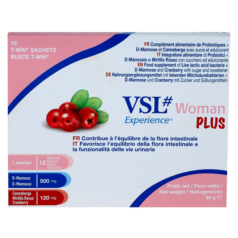 VSL Woman Plus m.D-Mannose+Cranberry Pulver Sachet
