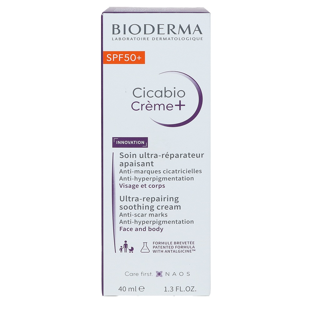BIODERMA Cicabio Creme+ LSF 50+