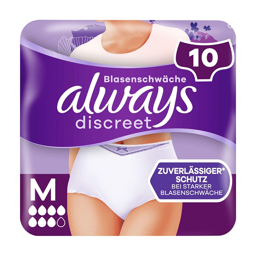 ALWAYS discreet Inkontinenz Pants plus M