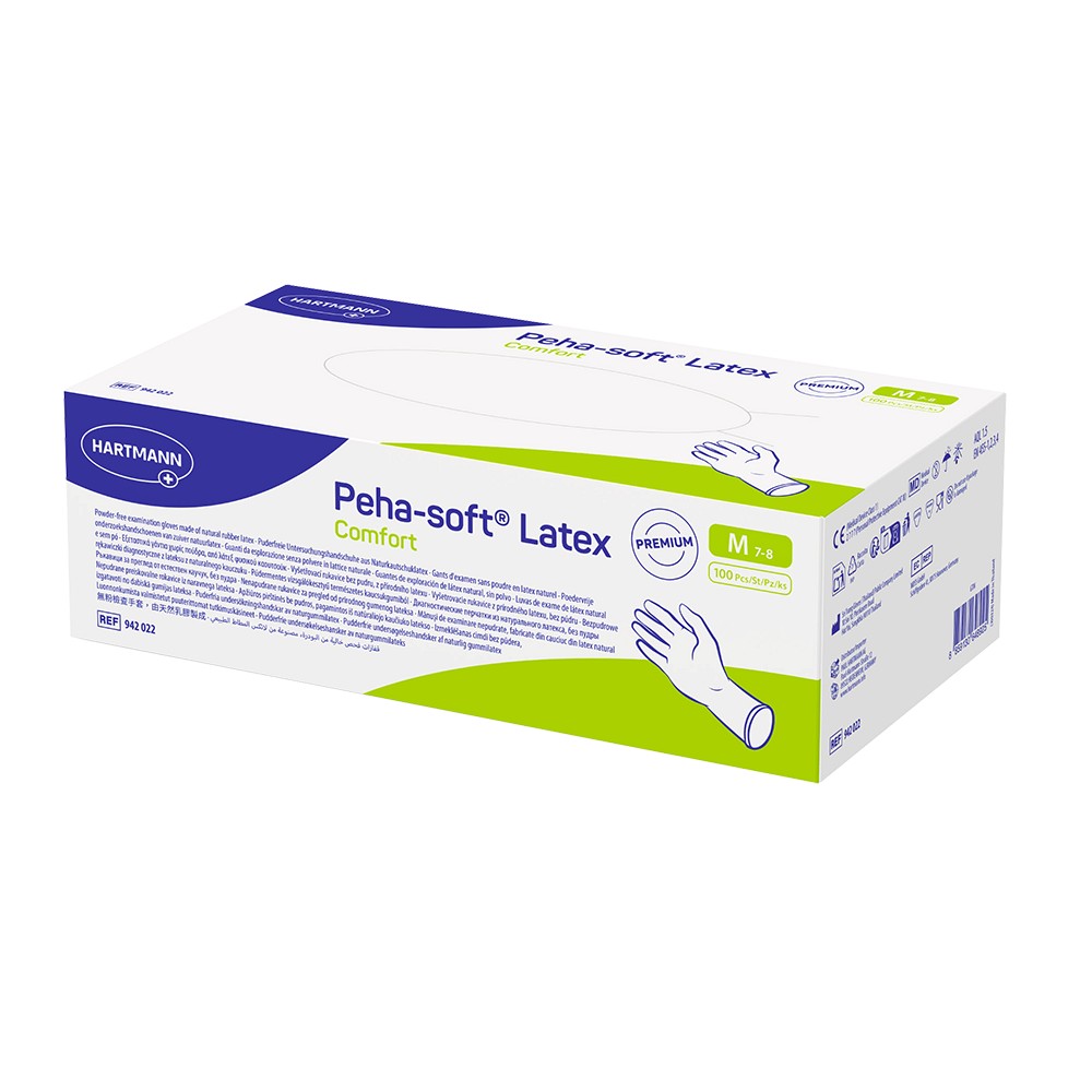 PEHA-SOFT Latex Comfort Unt.Hands.unsteril pf M - 100St