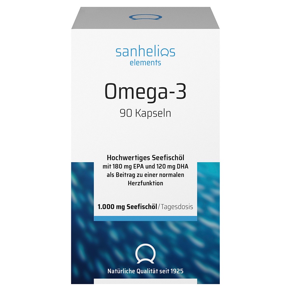 SANHELIOS Omega-3 Kapseln 1000 - 90St
