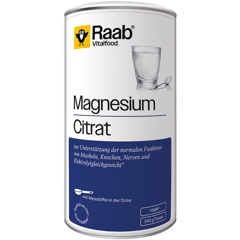 RAAB Vitalfood Magnesiumcitrat Pulver
