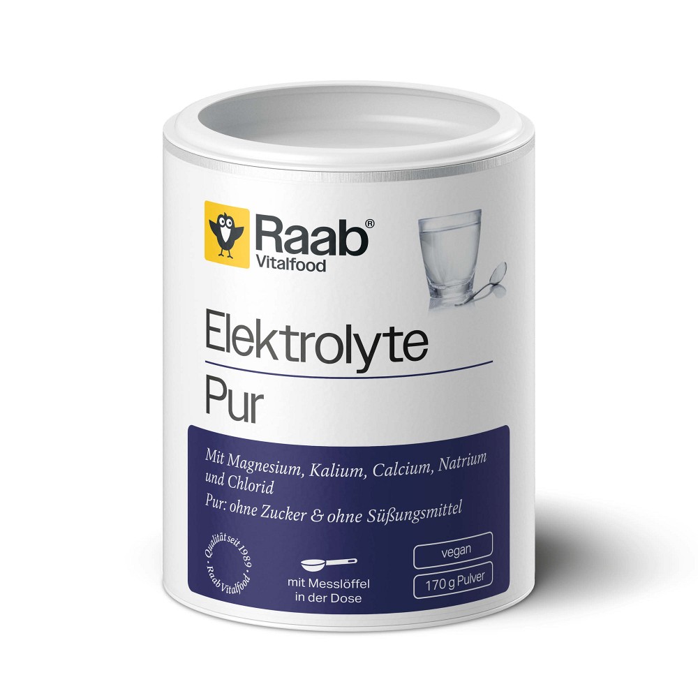 RAAB Vitalfood Elektrolyte pur Pulver - 170g