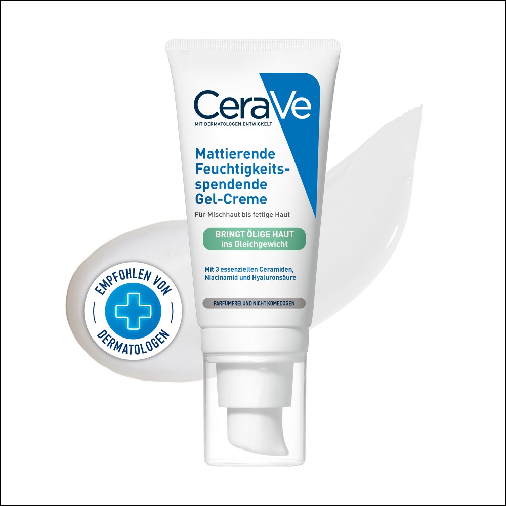 CERAVE feuchtigkeitsspendende Gel-Creme matt - 52ml