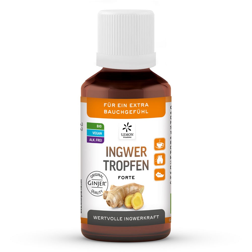 INGWER GINJER forte Tropfen - 50ml - Homöopathie & Natur