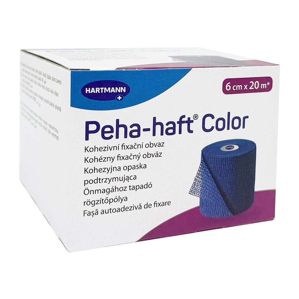 PEHA-HAFT Color Fixierb.latexfrei 6 cmx20 m blau