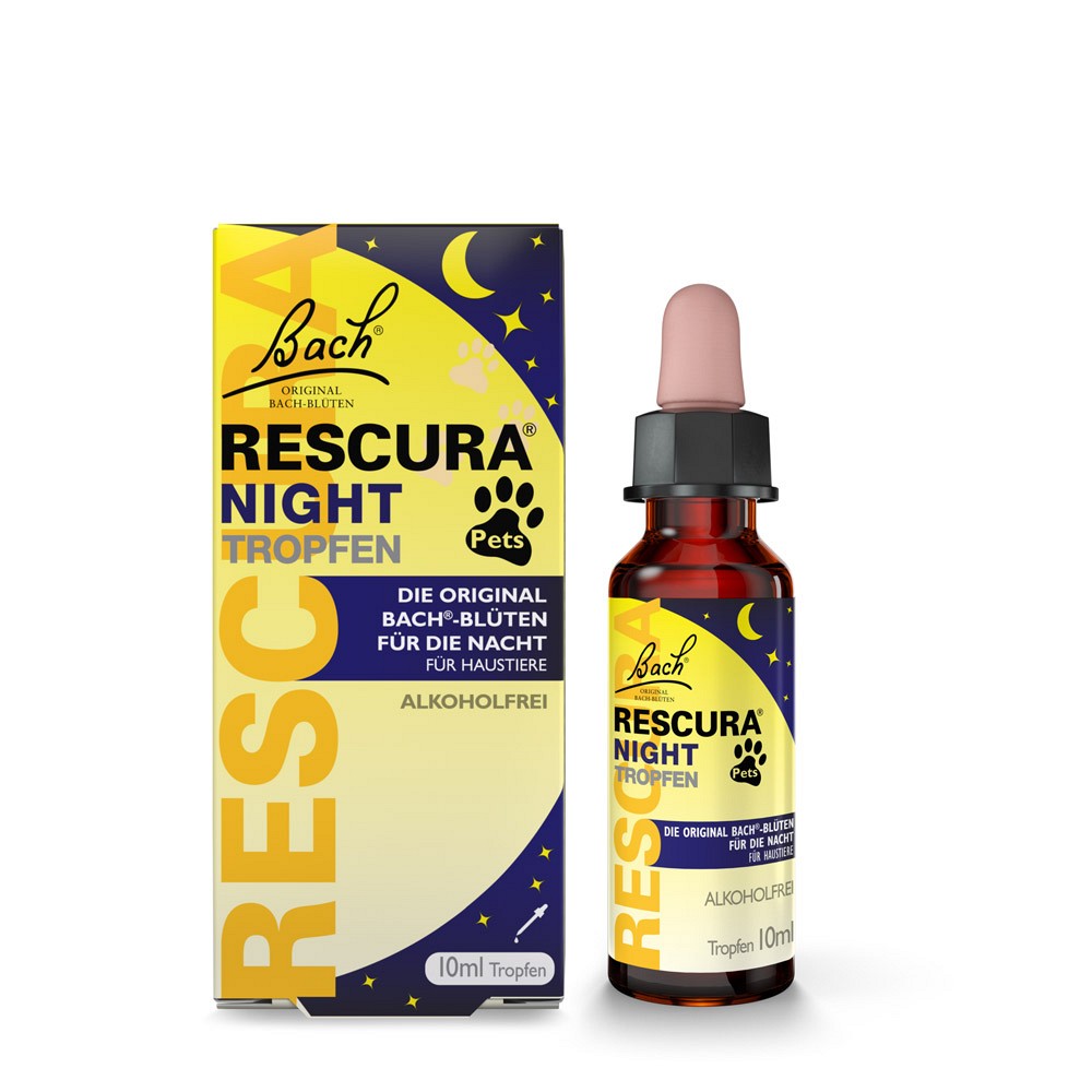 BACHBLÜTEN Original Rescura Night Pets Tro.alk.fr. - 10ml