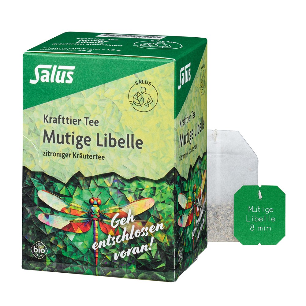 KRAFTTIER Tee Mutige Libelle Bio Salus Filterbeut. - 15St