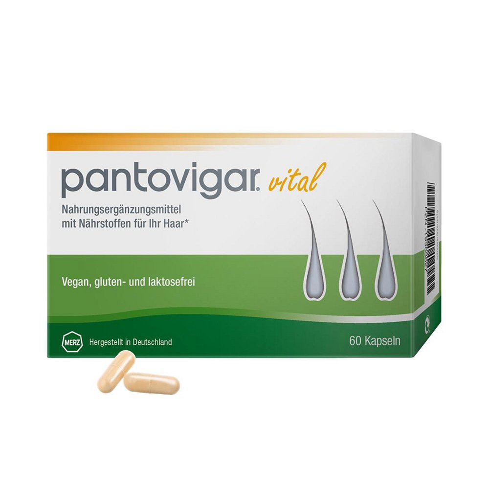 PANTOVIGAR vital Kapseln mit Nährstoffen für Haare