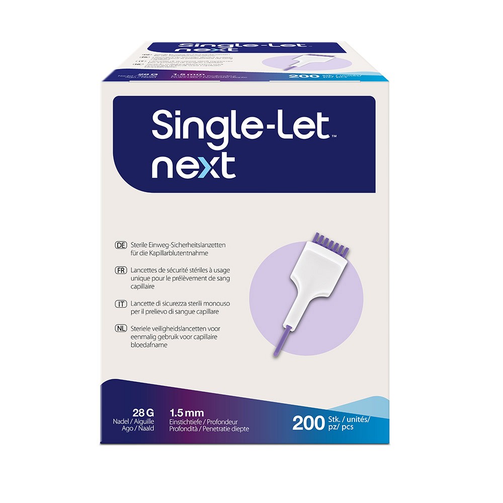 ASCENSIA Single-Let next Sicherheitslanzetten - 200St