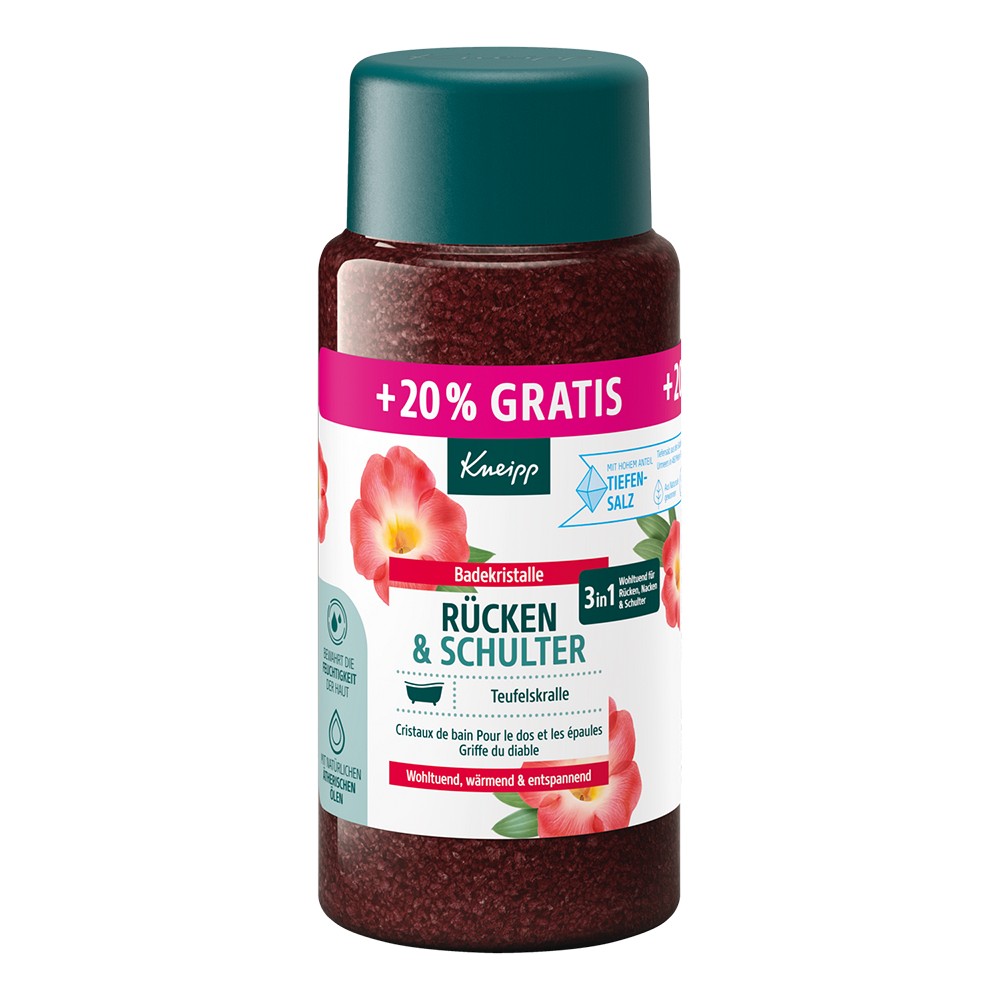 KNEIPP Badekristalle Rücken & Schulter - 720g