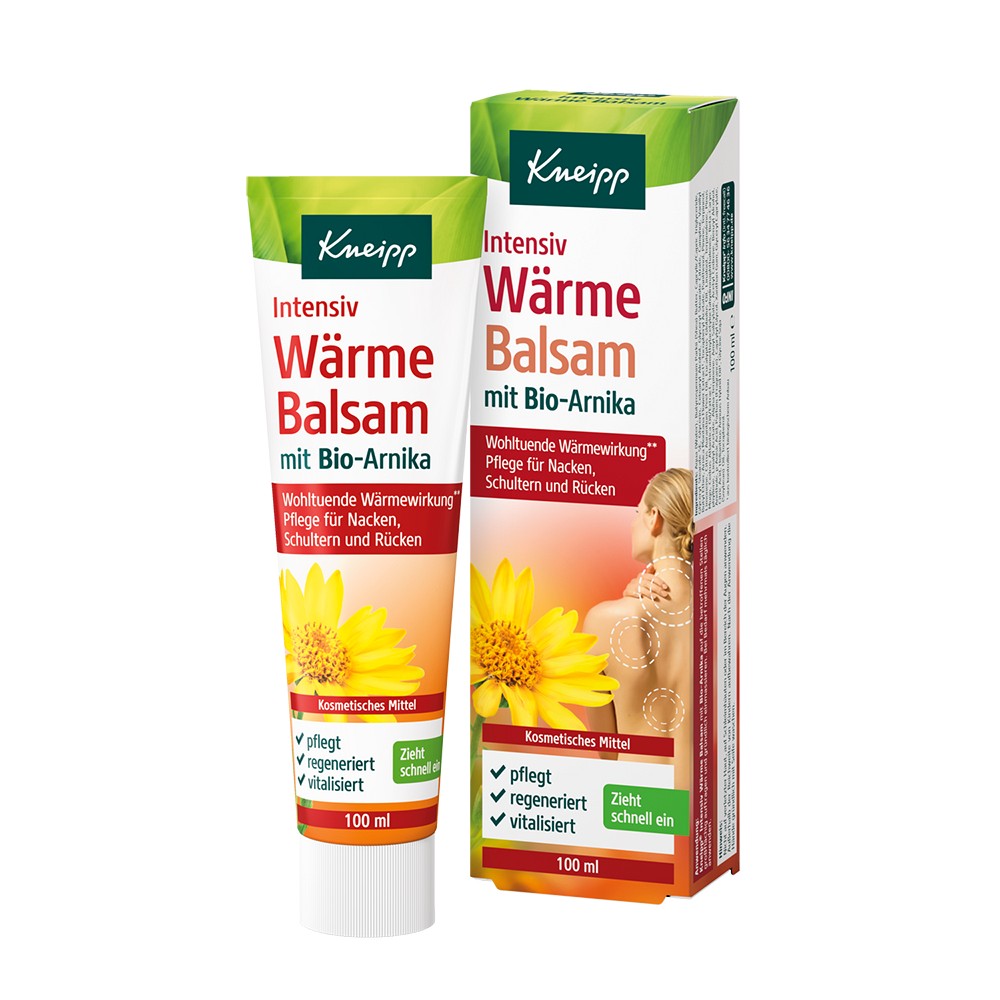 KNEIPP Intensiv Wärme Balsam mit Bio-Arnika
