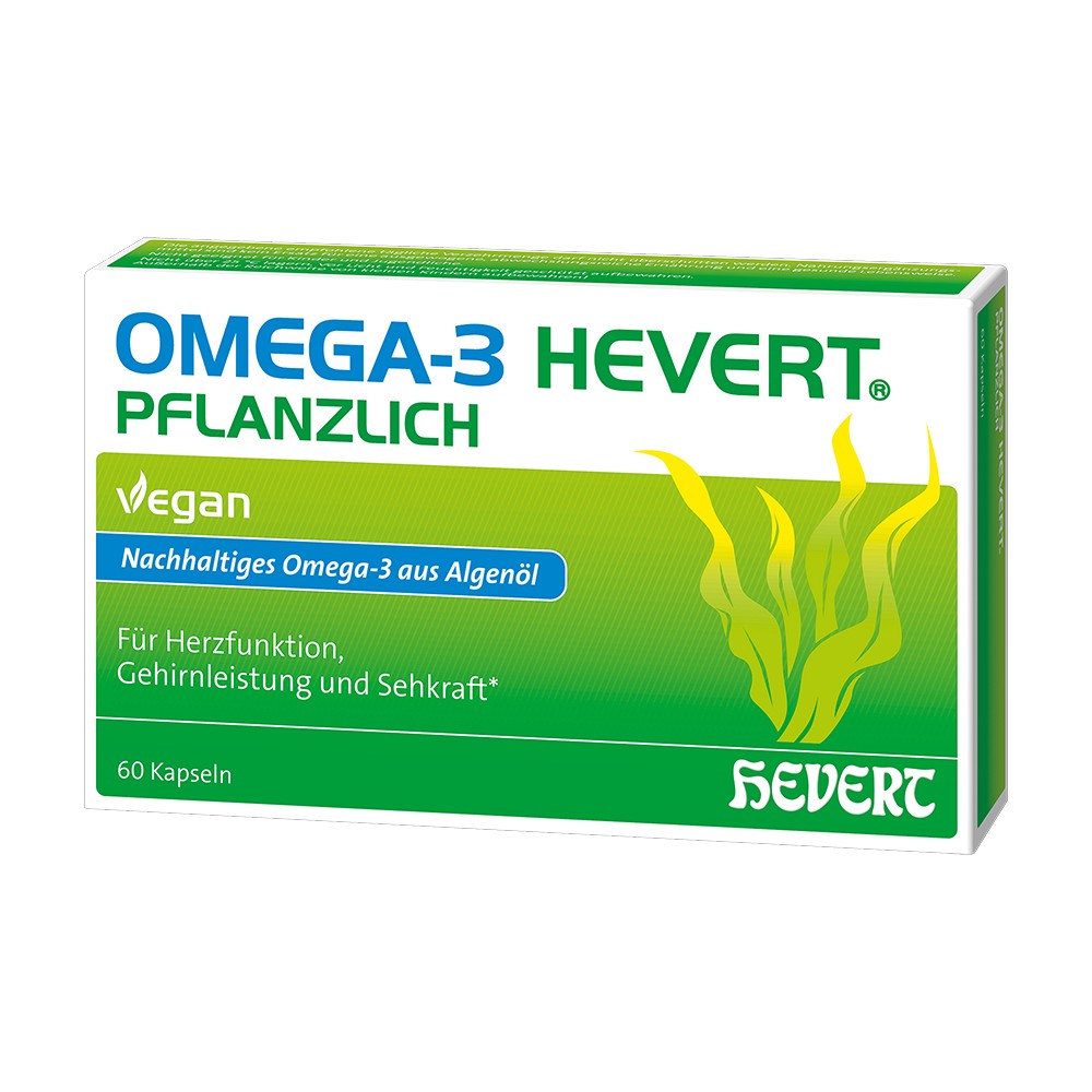 OMEGA-3 HEVERT pflanzlich Weichkapseln