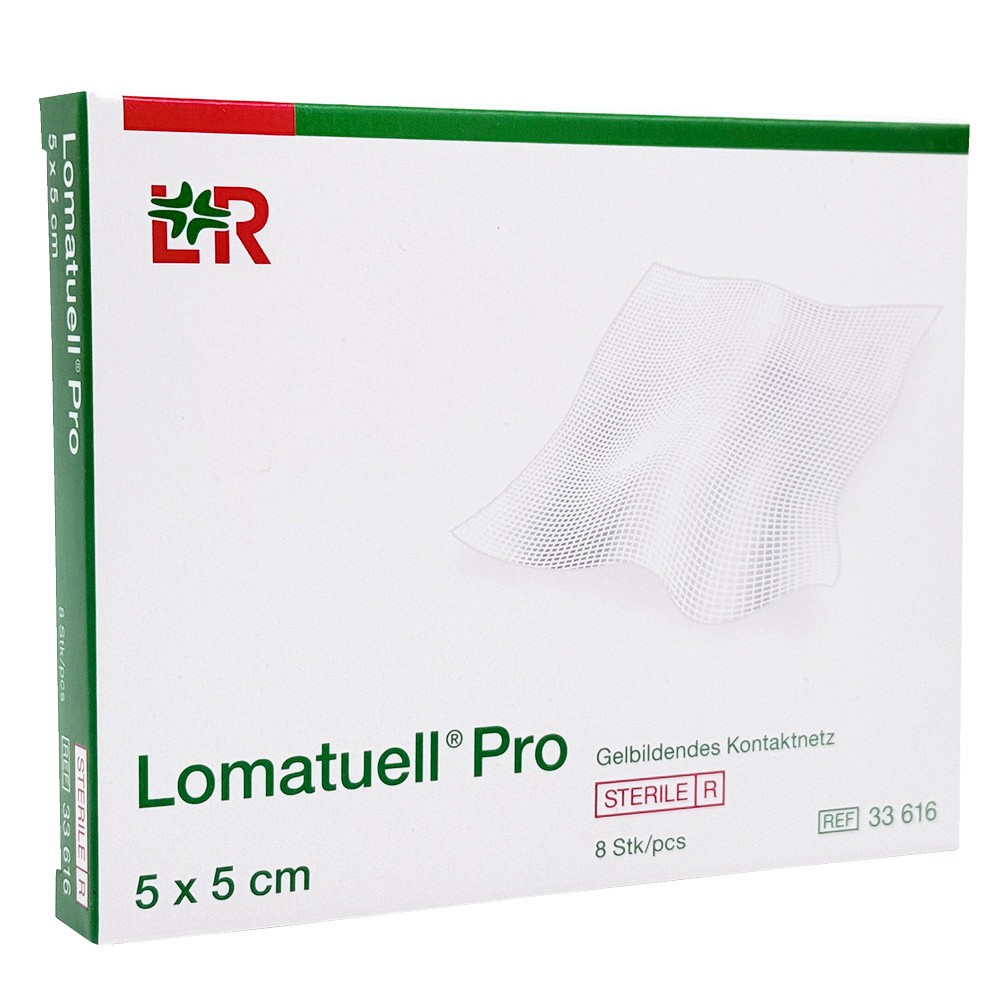 LOMATUELL Pro 5x5 cm steril