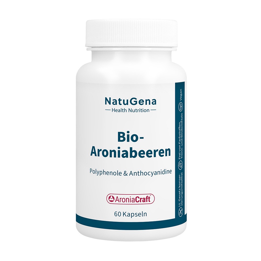 BIO-ARONIABEEREN 500 mg Polyphenole - 60St - Stärkung Immunsystem