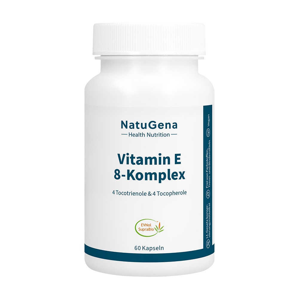 VITAMIN E 8-Komplex vegan Kapseln - 60St - Abwehrstärkung