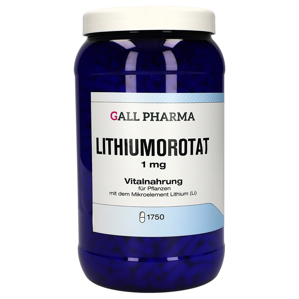 LITHIUMOROTAT 1 mg GPH Kapseln - 1750St