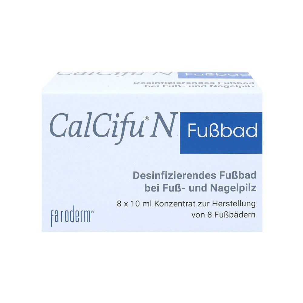 CALCIFU N desinfizierendes Fußbad