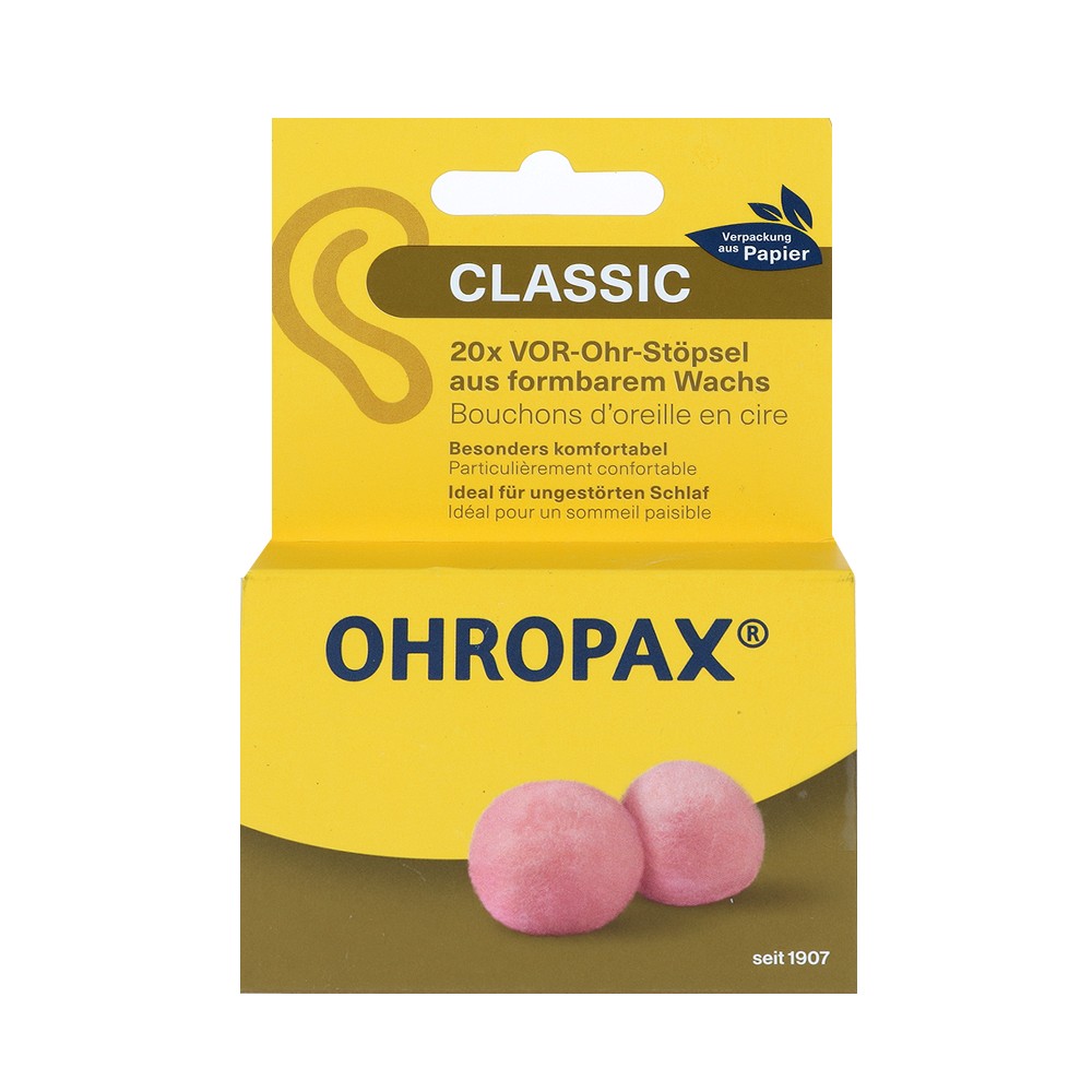 OHROPAX Classic Wachs Vor-Ohr Stöpsel - 20St