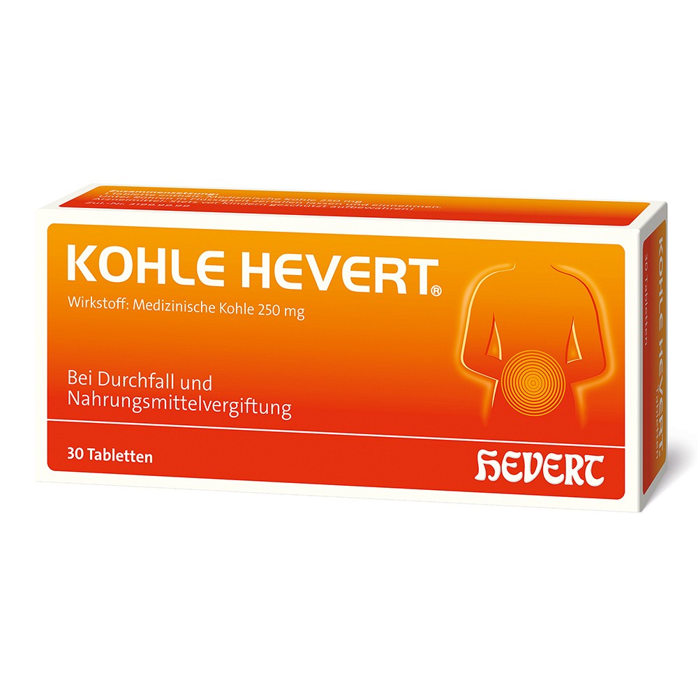 KOHLE Hevert Tabletten