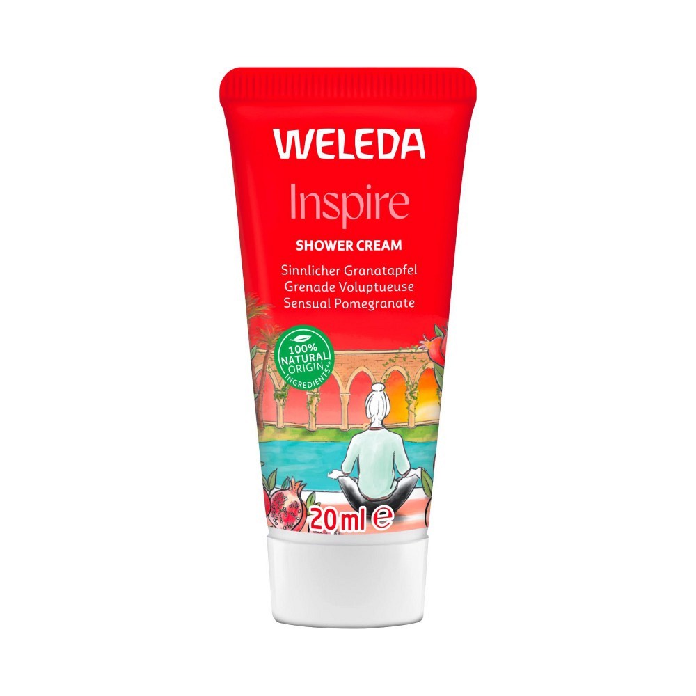 WELEDA Inspire Shower Cream Granatapfel sinnlich