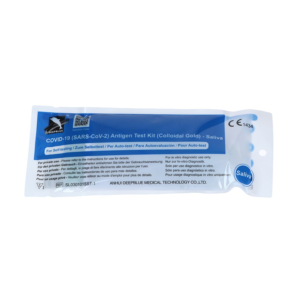 DEEPBLUE COVID-19 Lollytest Selbsttest