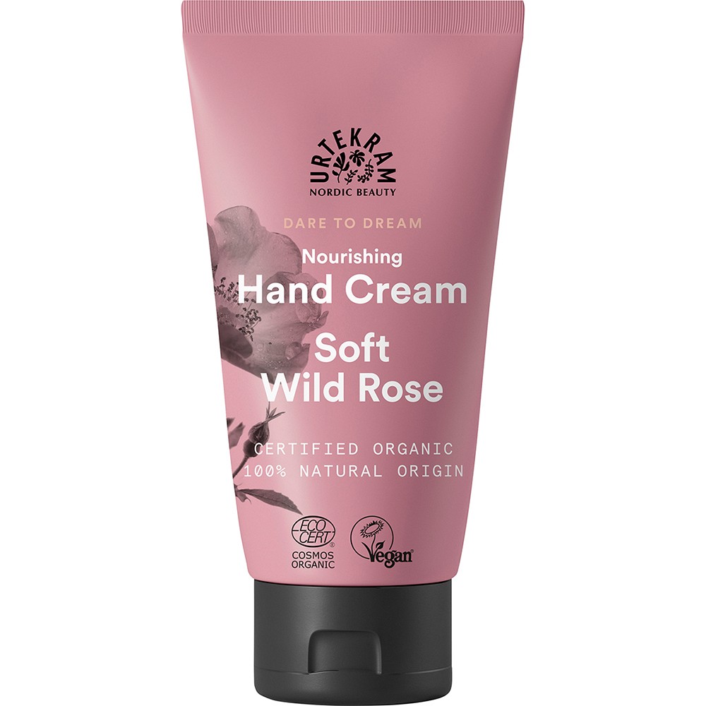 URTEKRAM Soft wild Rose nourishing Hand Cream