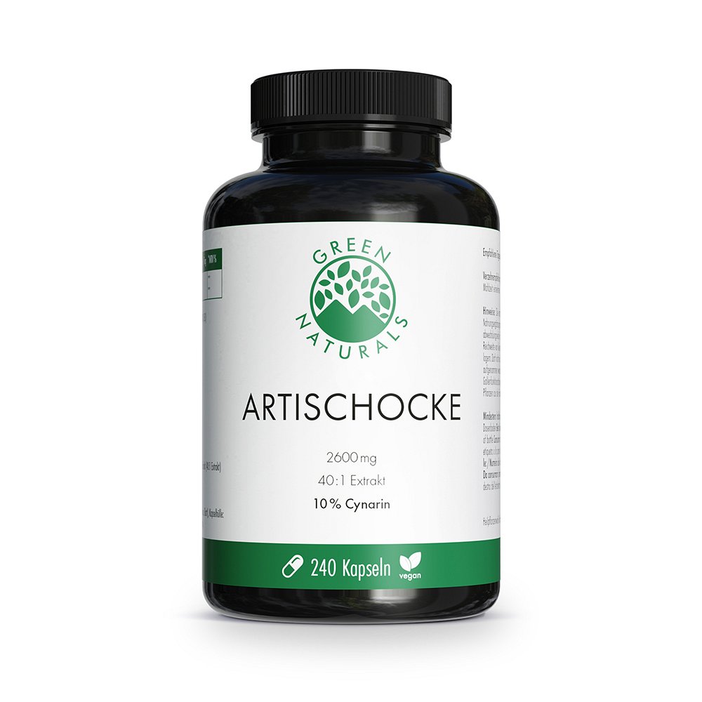 GREEN NATURALS Artischocke 2600 mg m.10% Cynarin