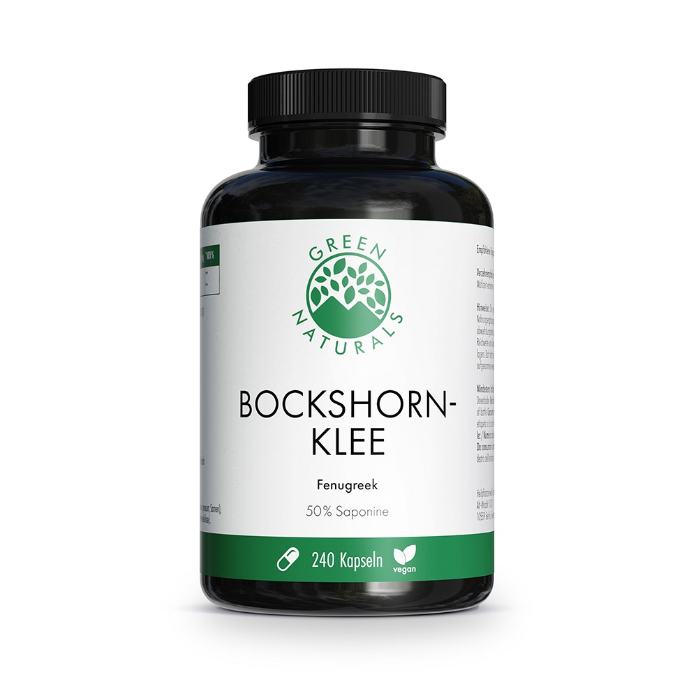 GREEN NATURALS Bockshornklee 2600 mg+Saponine Kps.
