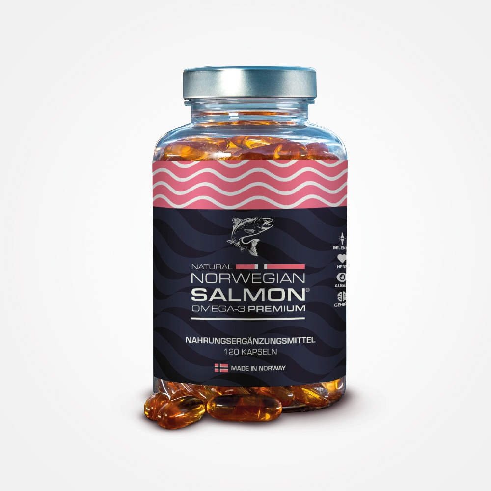 NATURAL NORWEGIAN Salmon Omega-3 Premium Weichkps.