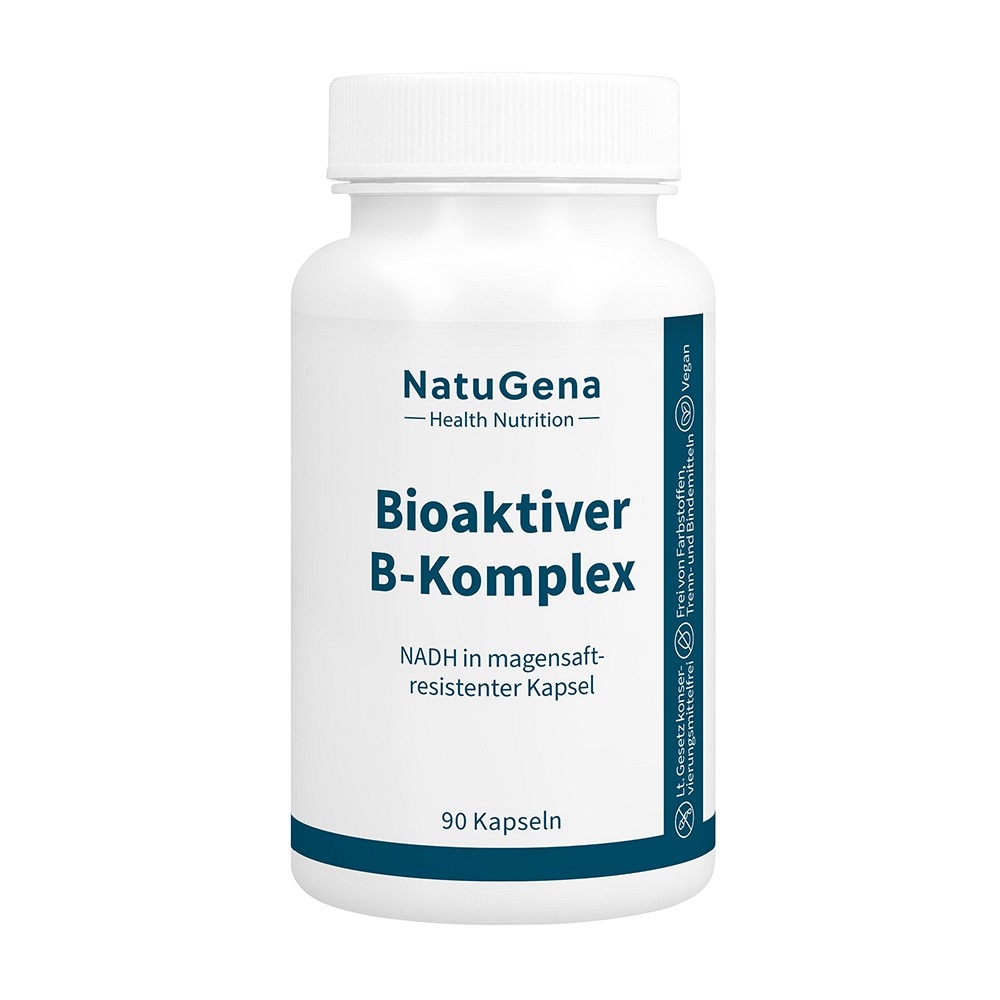 BIOAKTIVER B-Komplex+NADH Kapseln - 90St - Gedächtnis & Konzentration