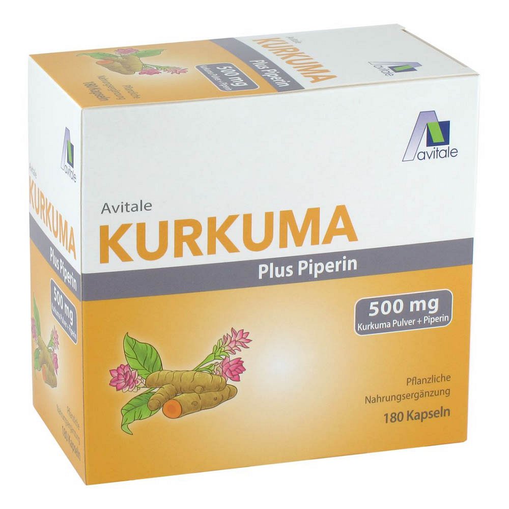 KURKUMA 500 mg+Piperin Kapseln