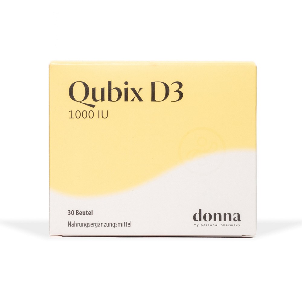 MEDIS Qubix Vitamin D3 1000 IU Pulver - 30St
