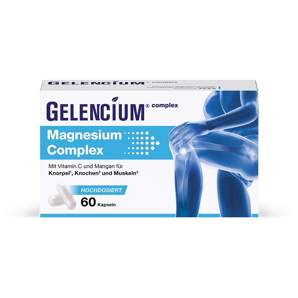 GELENCIUM Magnesium 400 mg hochdosiert vegan Kaps.