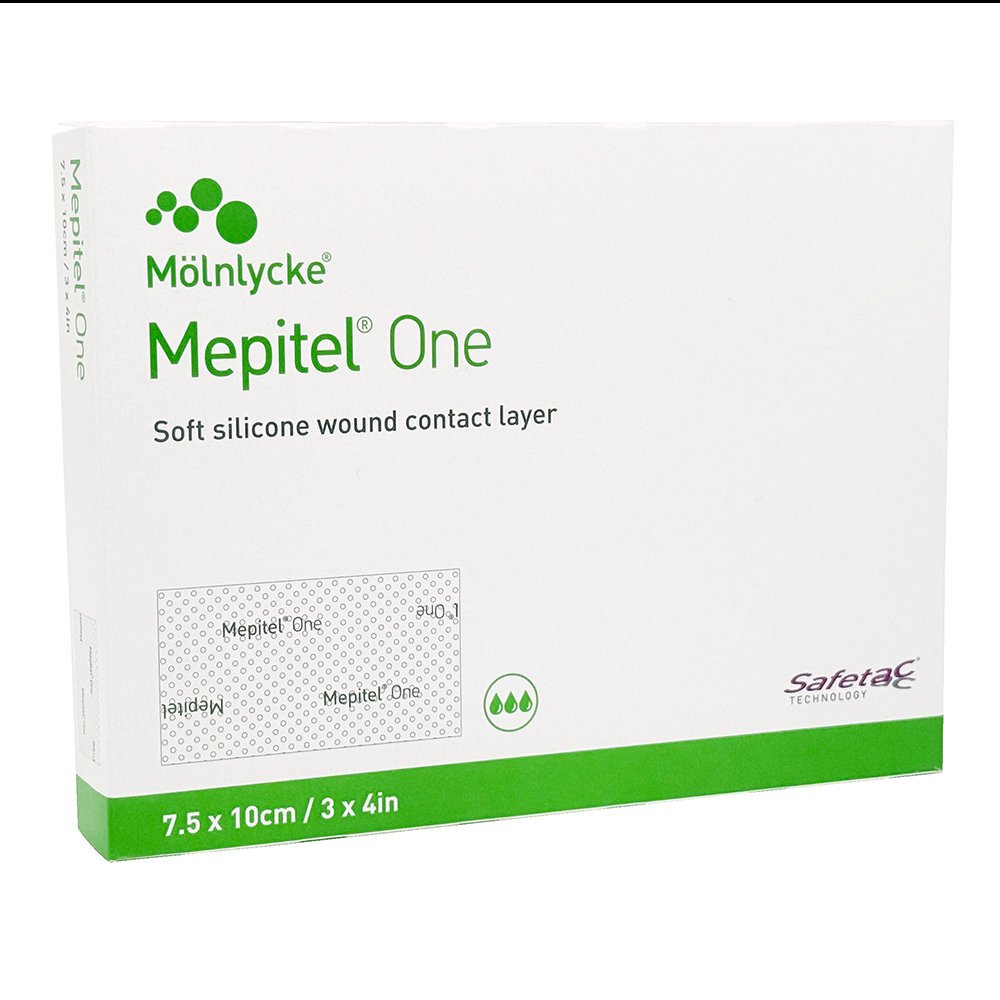 MEPITEL One 7,5x10 cm Silikon Netzverband