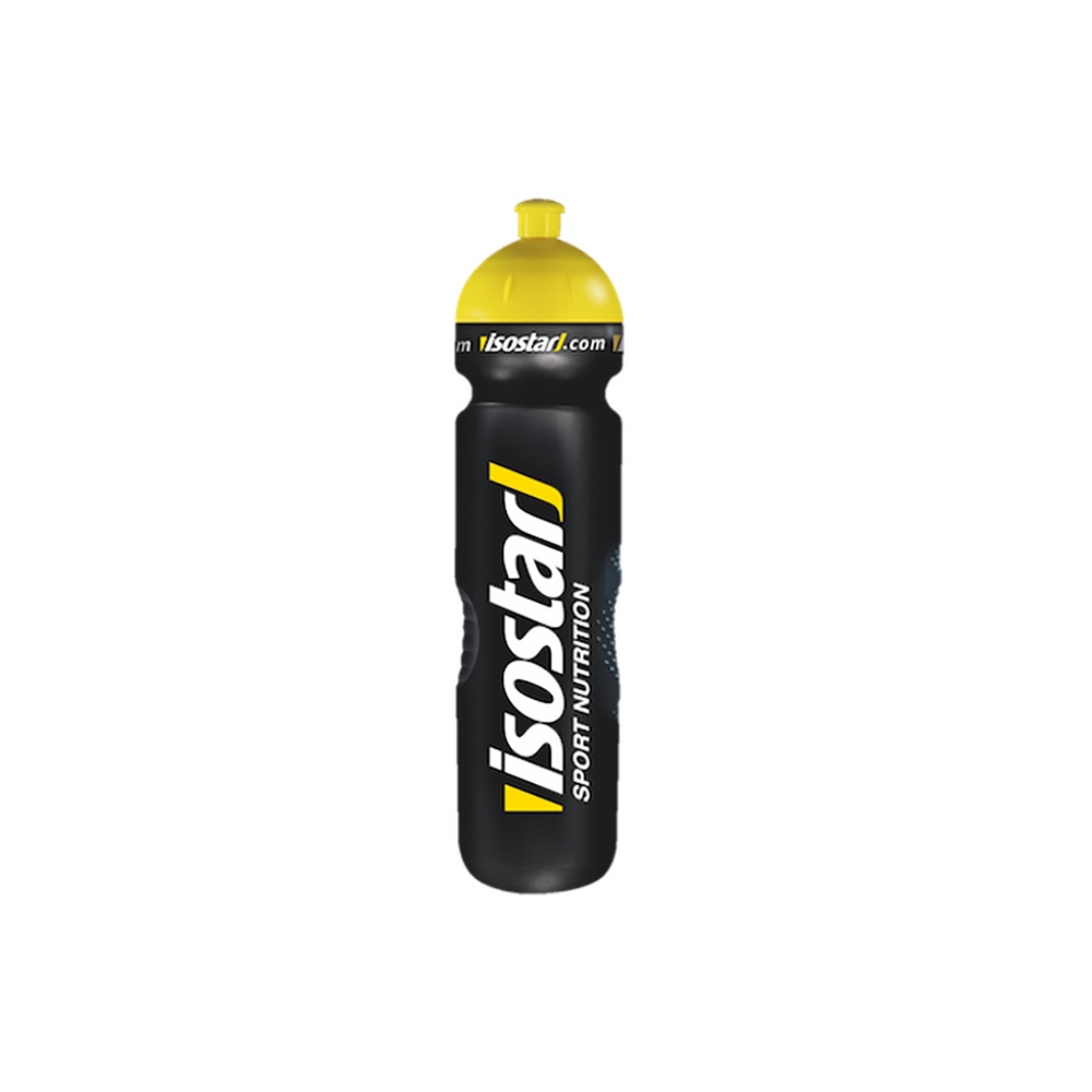 ISOSTAR Push Pull Trinkflasche black 1000 ml
