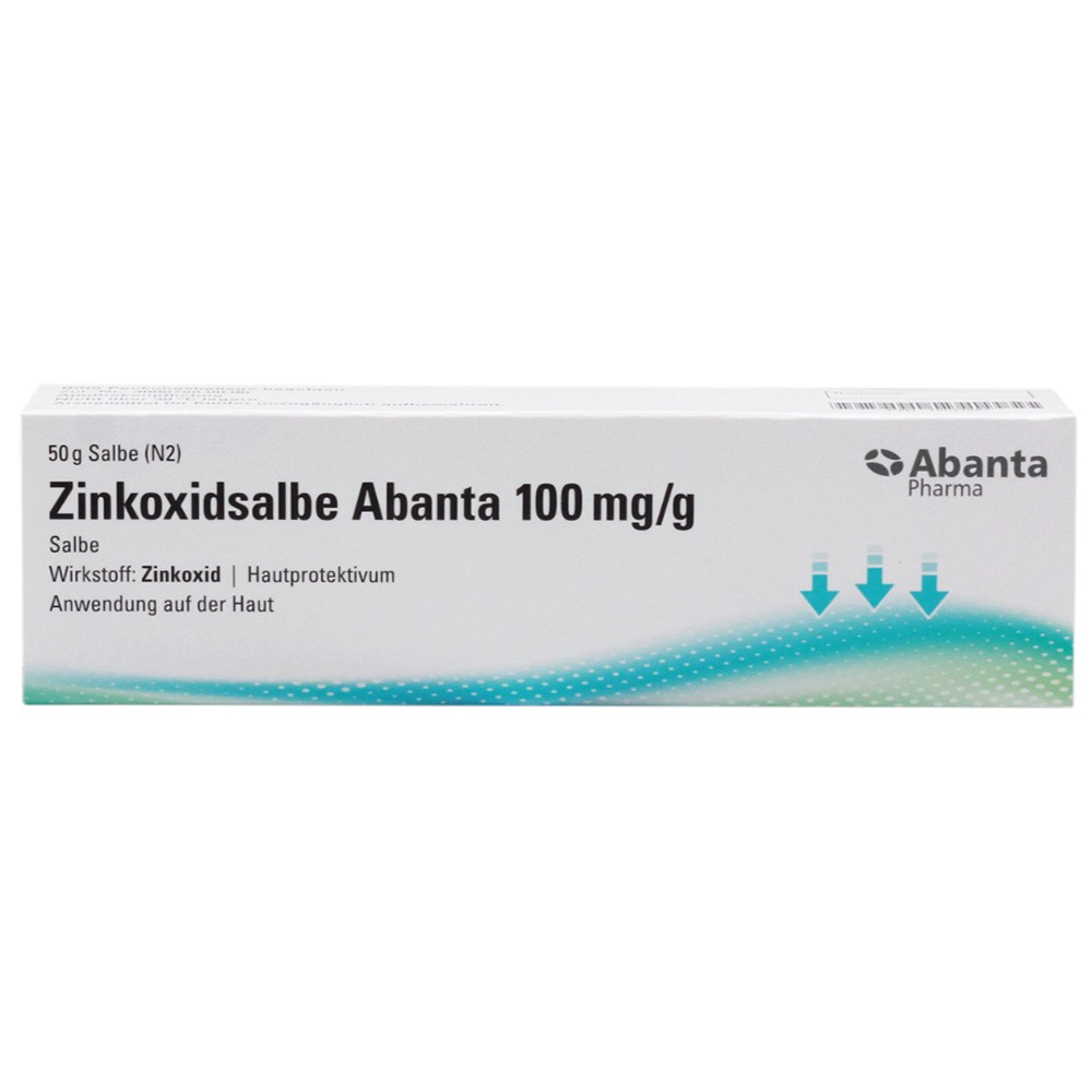 ZINKOXIDSALBE Abanta 100 mg/g - 50g