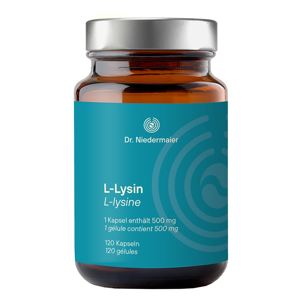 DR.NIEDERMAIER L-Lysin 500mg mono hochdos.Hartkps.
