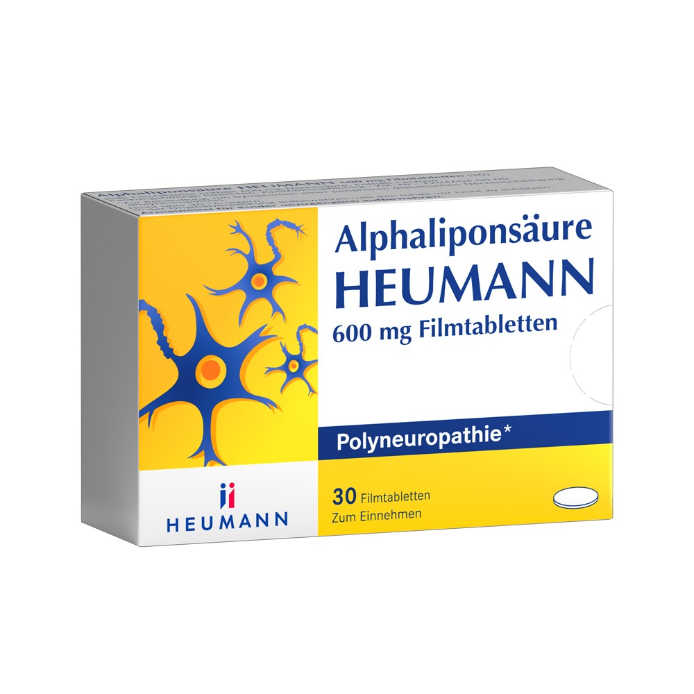 ALPHALIPONSÄURE HEUMANN 600 mg Filmtabletten