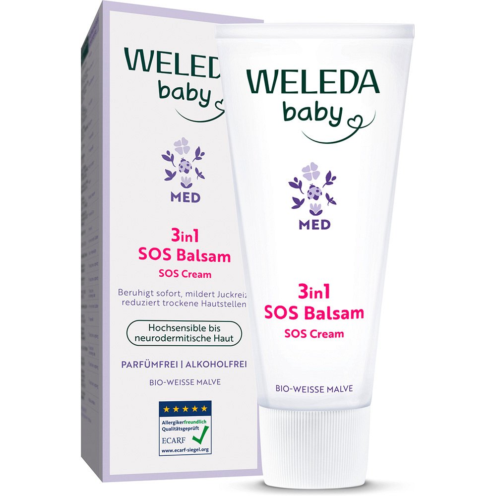 WELEDA 3in1 SOS Balsam weiße Malve WELEDA 3in1 SOS Balsam weiße Malve